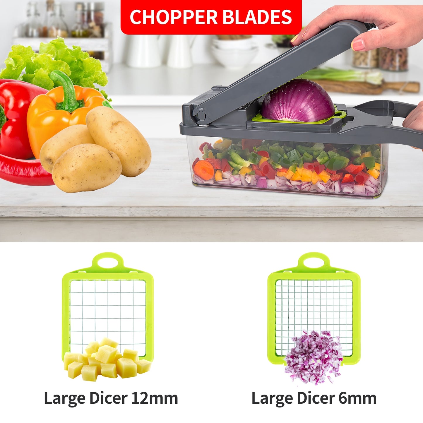 12 in 1 Multifunctional Vegetable Cutter