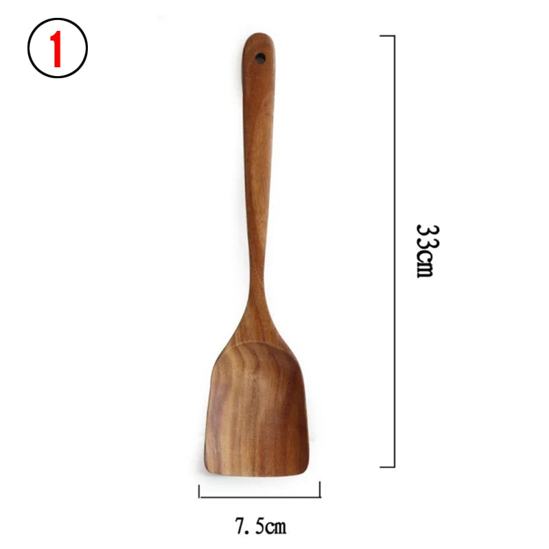 Thailand Teak Natural Wood Tableware