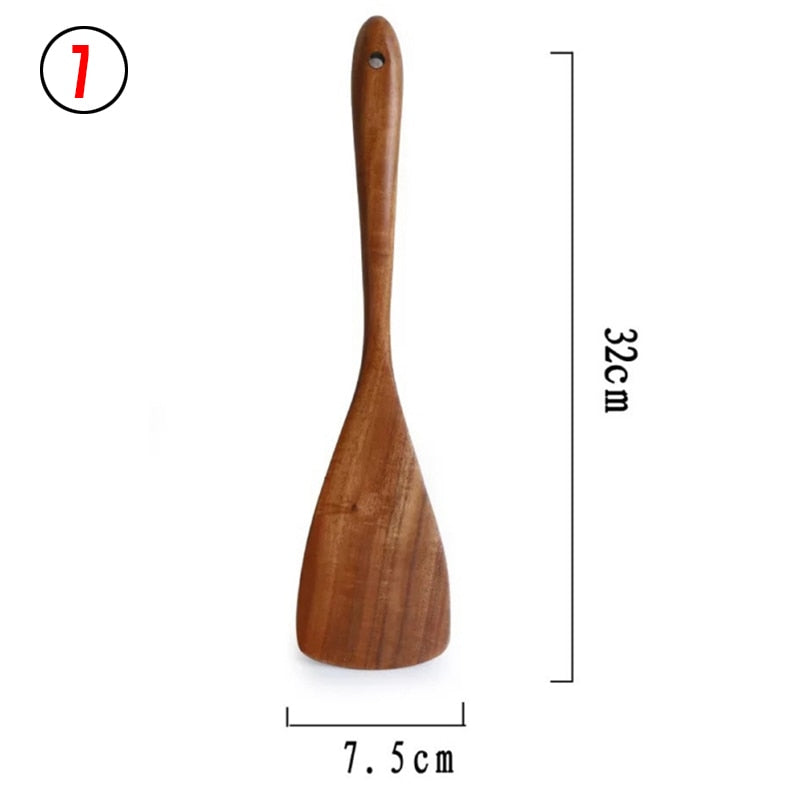 Thailand Teak Natural Wood Tableware