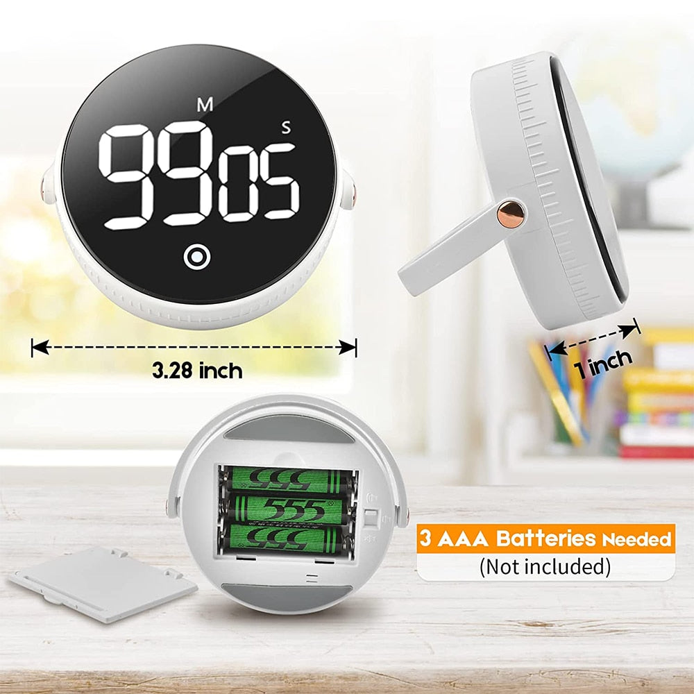 Magnetic Kitchen Timer LED