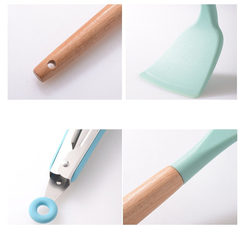 Heat Resistant Silicone Kitchenware Cooking Utensils